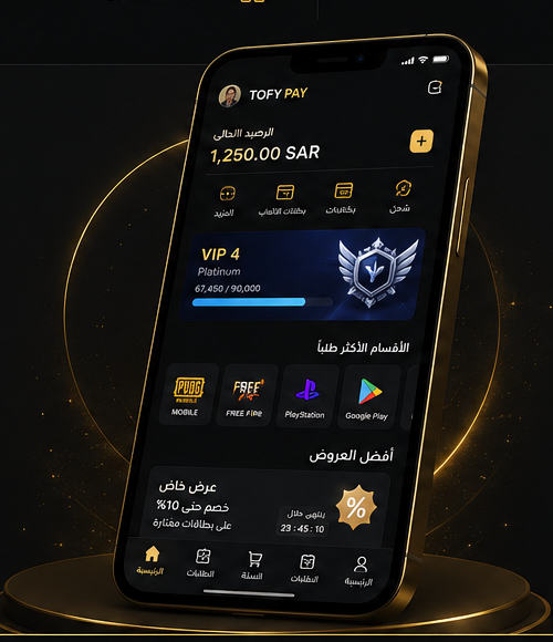 TOFY PAY mobile app preview